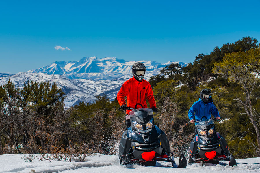Trail Creek Canyon Ranch Viewscapes and Snowmobiling